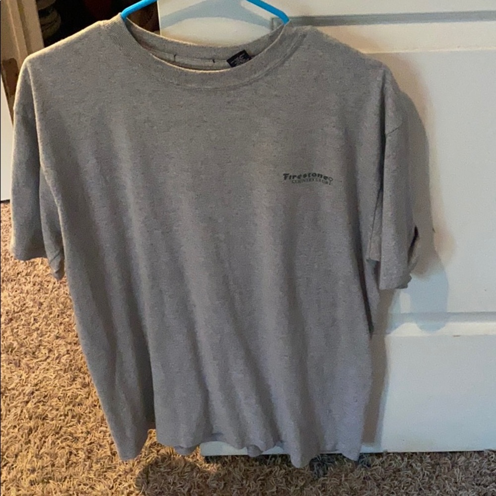 Size large vintage Firestone tee.